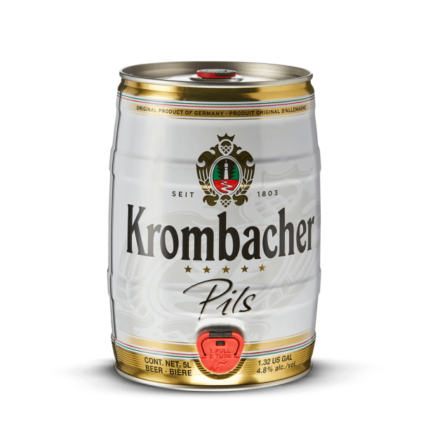 Mini-fût Krombacher Pils 5L