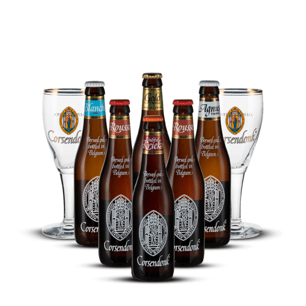 Pack Corsendonk 6 Bières + 2 Verres
