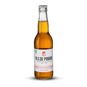 Fils de Pomme Cidre Infusé - L'Audacieux 33 cl
