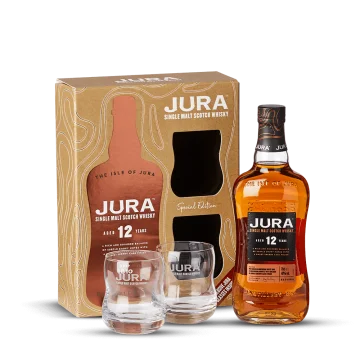 Coffret Jura 12 ans + 2 verres