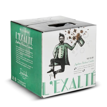 Bib 3L AOP Bordeaux Blanc L' Exalté 2022 Château Haut Meyreau