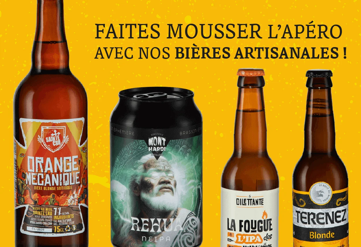 Slider - Bières artisanales