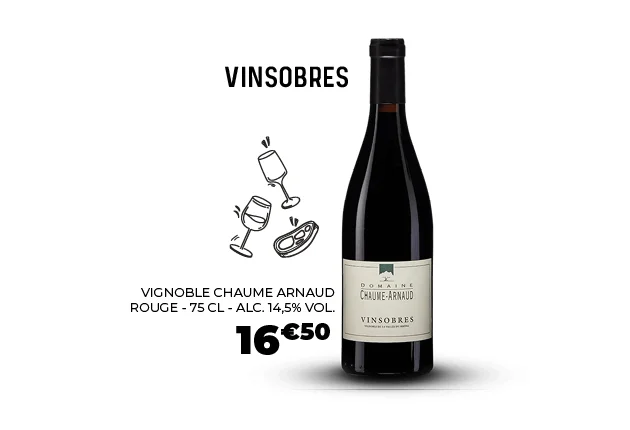 Vin rouge Vinsobres