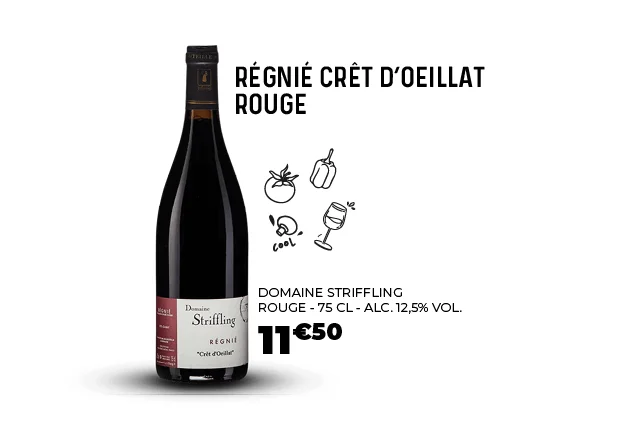Vin rouge Crêt D'oeillat
