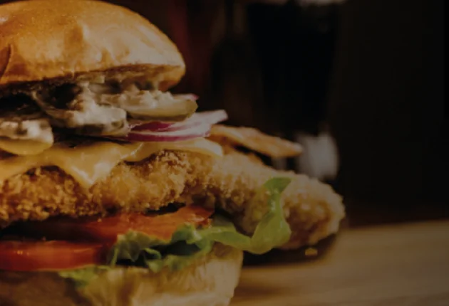 Burger poisson et vins