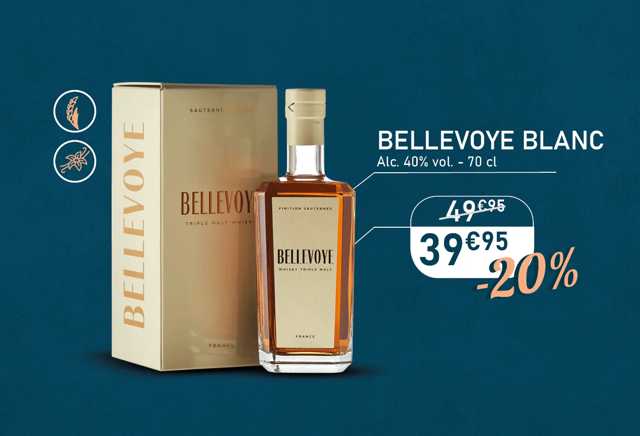 Blended Malt Whisky Bellevoye Blanc 40°