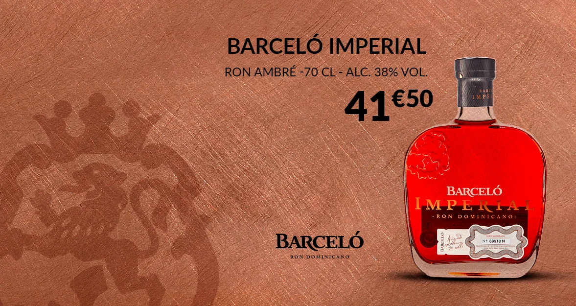 Twin gauche - Ron Ambré Barcelo Imperial 38%